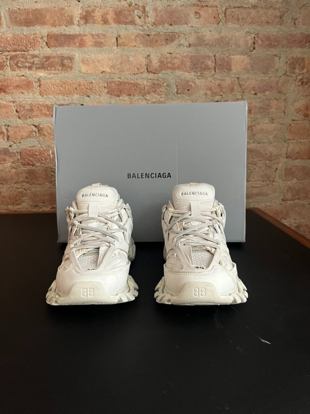 Balenciaga Track Sneakers White Men's UK 6